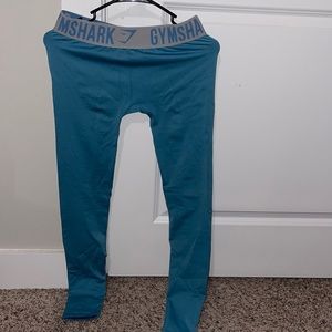 Women’s blue Gymshark workout pants